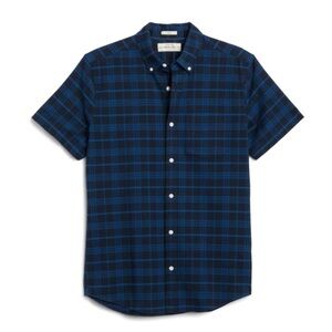 NWOT Blue and Black Plaid Hawker Rye Shirt Size XL Tall